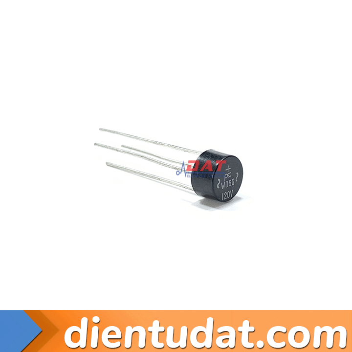 Diode Cầu Tròn W06G 1.5A 600V