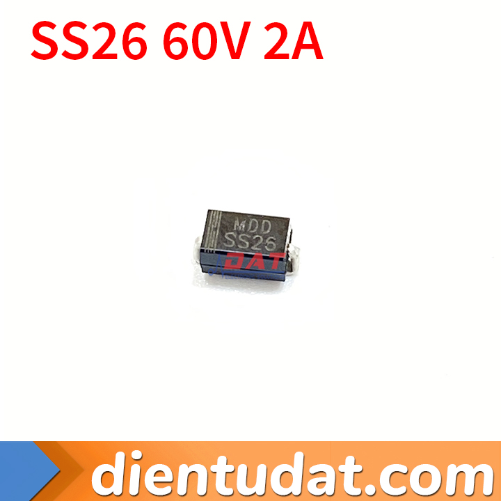 Diode SS26 60V 2A SMD Schottky Diode