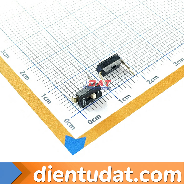 DIP Switch - Công Tắc Gạt Xuyên Lỗ 2.54mm 1P 2P 3P 4P 5P 6P 8P 10P