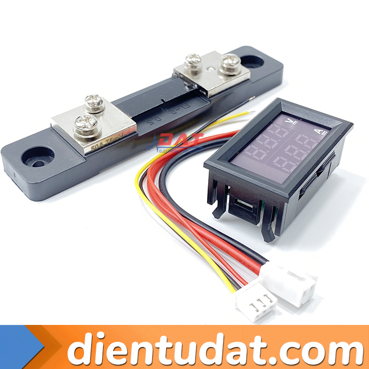 Đồng hồ đo áp và dòng DC - 50A
