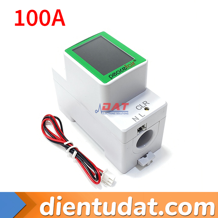 Đồng Hồ Đo Điện Áp Năng Lượng Công Suất AC 100A