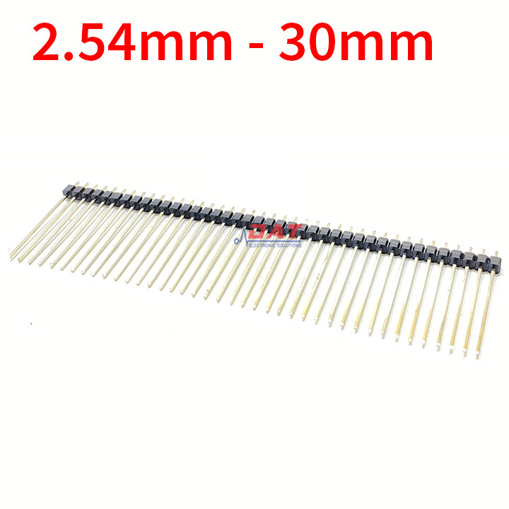 Hàng Rào Đơn Chân Thẳng 2.54mm 1*40P 30mm