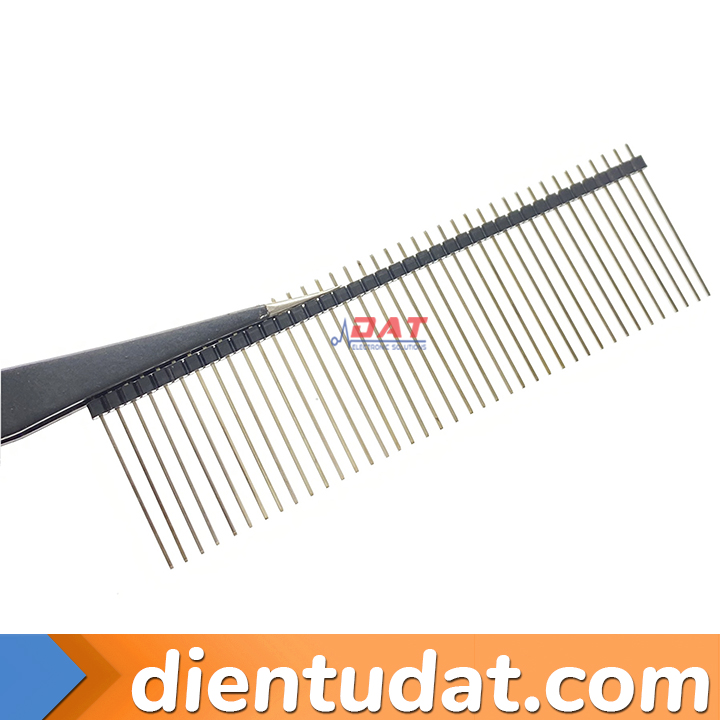 Hàng Rào Đơn Chân Thẳng 2.54mm 1*40P 30mm
