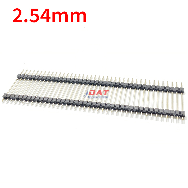 Hàng Rào Đơn Chân Thẳng 2 Tầng 2.54mm 1*40P 30mm