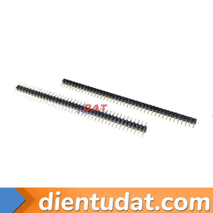 Hàng Rào Đơn Mạ Vàng 2.54mm 1*40