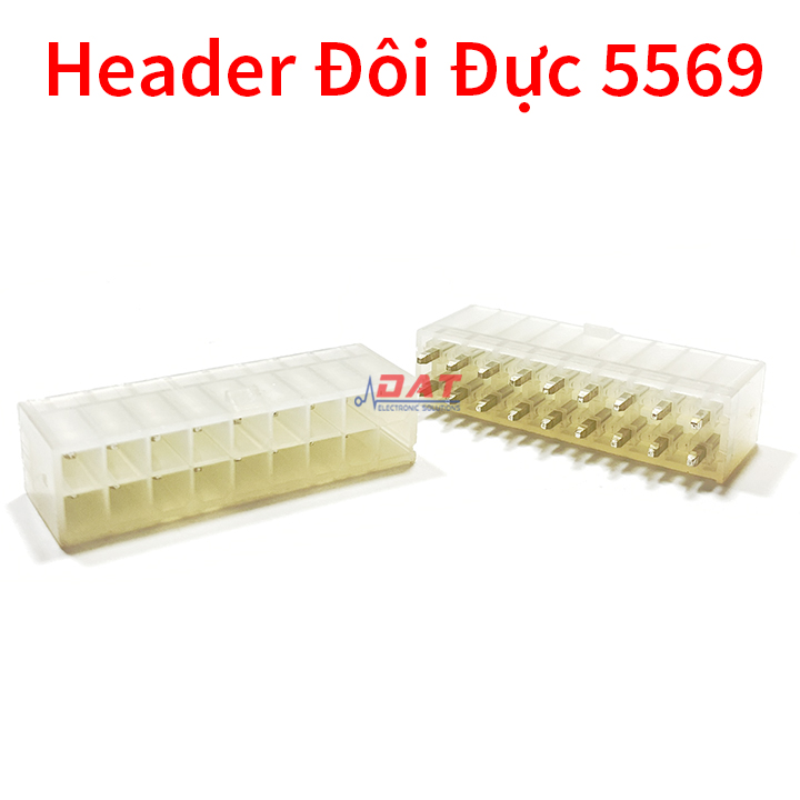 Header Đầu Nối 5569 Hàng Đôi 4.2mm Đầu Nối Đực Chân Thẳng 2*9P 18P