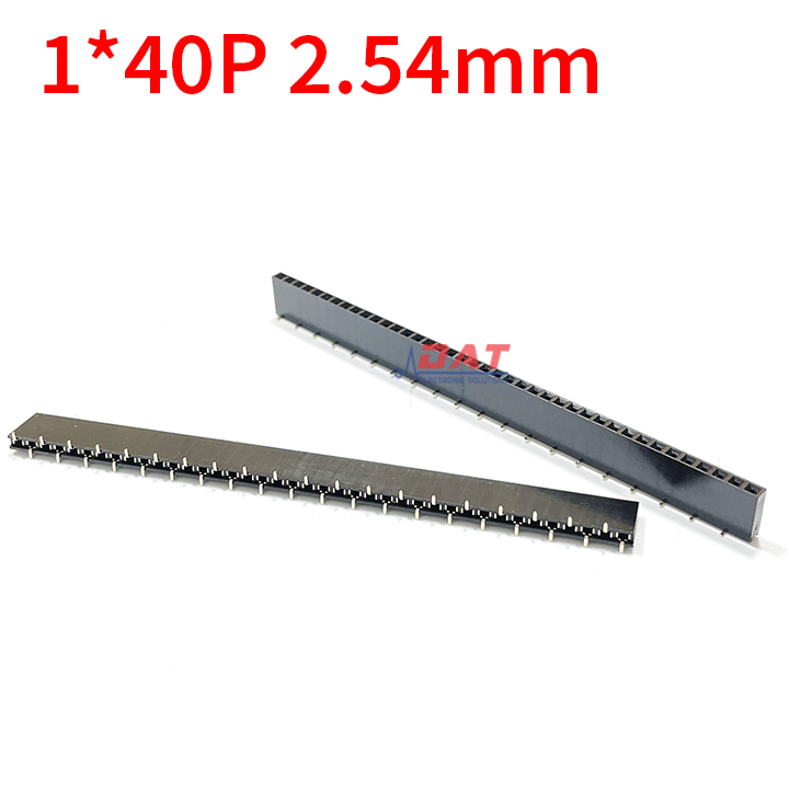 Header Hàng Rào Cái Đơn Chân Dán 1*40P 2.54mm