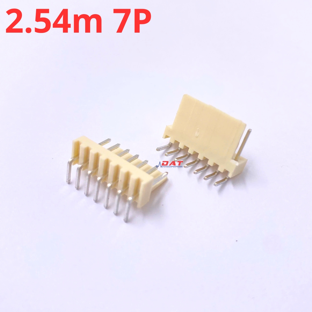 Header KF2510 Đực Chân Cong 2.54mm - 2P 3P 4P 5P 6P 7P 8P 9P 10P