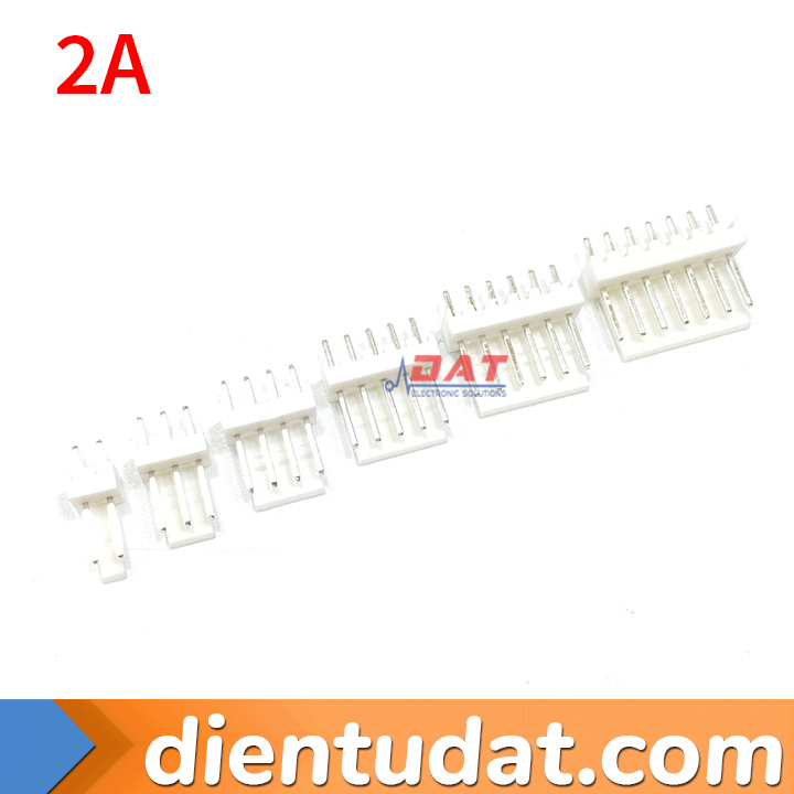 Header KF2510 Đực Thẳng 2.54mm - 2A 3A 4A 5A 6A 7A