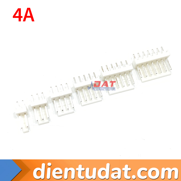 Header KF2510 Đực Thẳng 2.54mm - 2A 3A 4A 5A 6A 7A