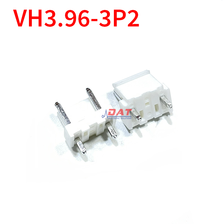 Header VH3.96-3P2 Đực Chân Thẳng 3.96mm 2 Pin Chân Rỗng