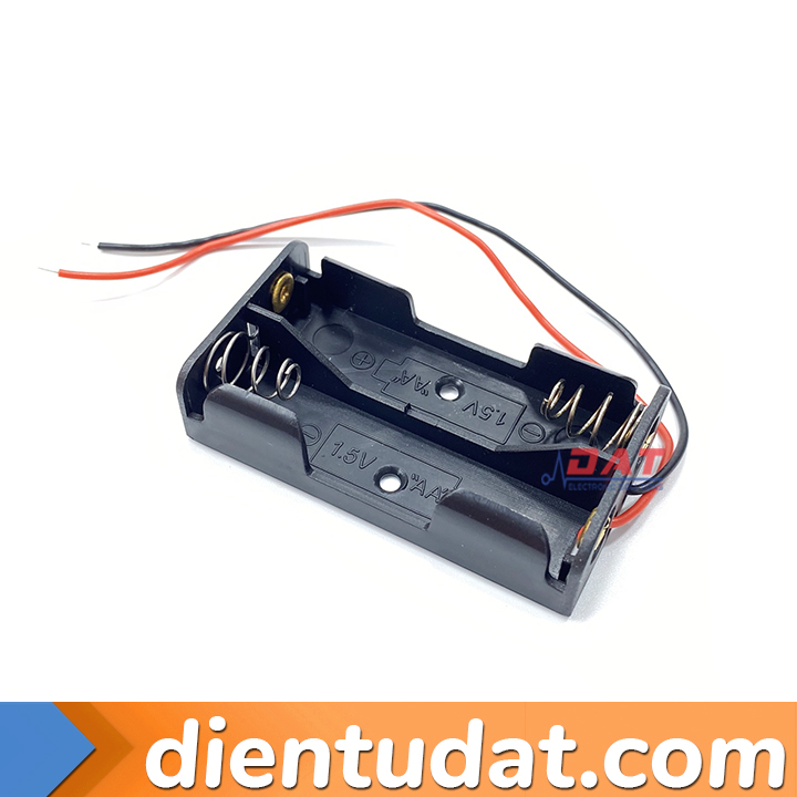 Hộp 2 Pin AA Có Dây - 2*AA