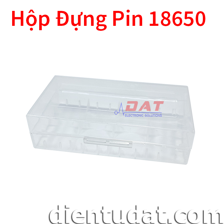 Hộp Đựng 2 Cell Pin 18650