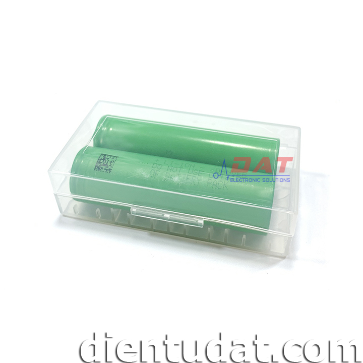 Hộp Đựng 2 Cell Pin 18650