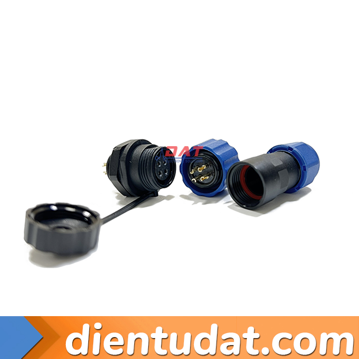 Jack Nối Chống Nước 4P M13
