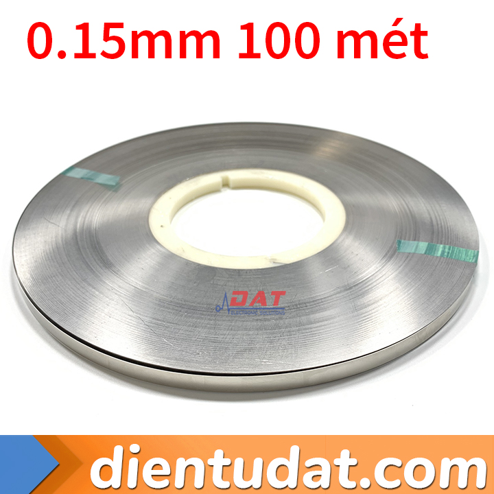 Kẽm Hàn Cell Pin 0.15mm - 1 Cuộn - 100 Mét