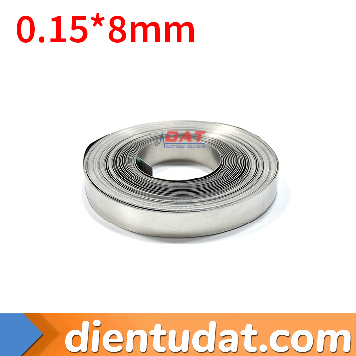Kẽm Hàn Cell Pin 0.15*8mm - 10 Mét