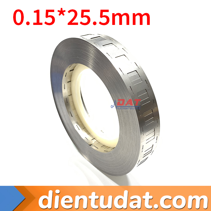 Kẽm Hàn Cell Pin Đôi 0.15mm - 1 Mét