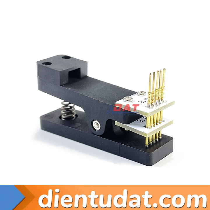 Kẹp Dò Test Mạch - Nạp Chip Pogo Pin 2.0mm 5P