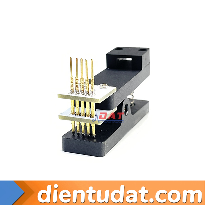 Kẹp Dò Test Mạch - Nạp Chip Pogo Pin 2.0mm 5P