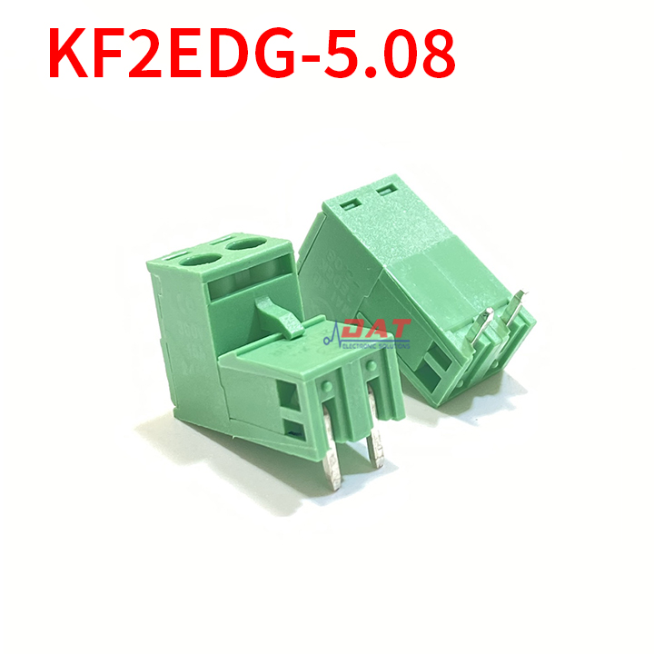 KF2EDG-5.08-2P Đầu Nối Connector Hàn PCB X Chân Cong 5.08mm
