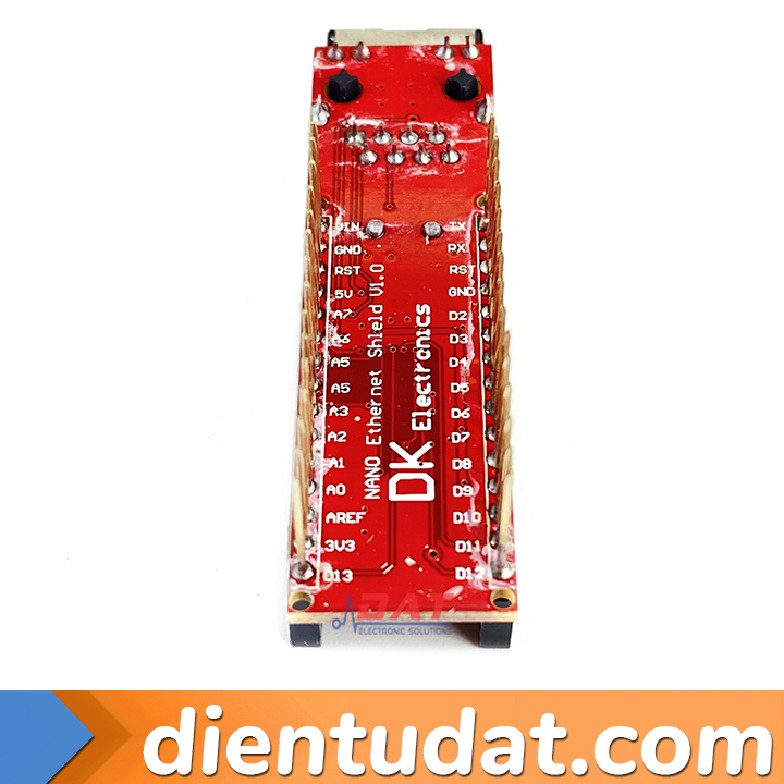 Kit Ethernet Shield ENC28J60 RJ45 Cho Arduino Nano V3 | Điện Tử DAT