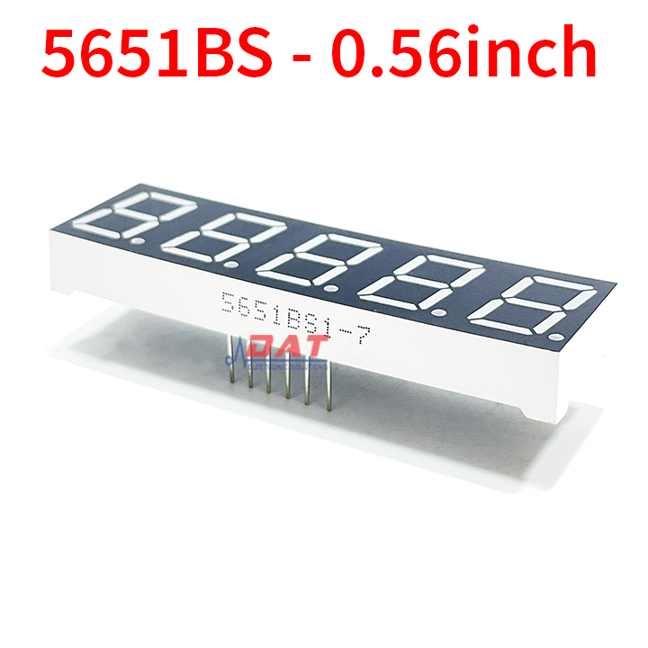 LED 7 Đoạn 0.56inch 5 Số 5651BS