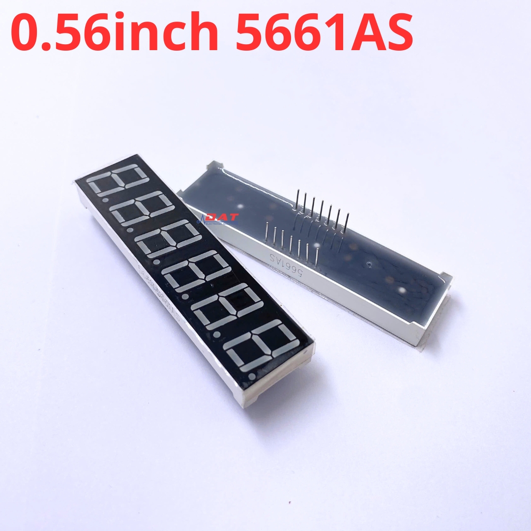 LED 7 Đoạn 0.56inch 6 Số 5661AS - Dương chung