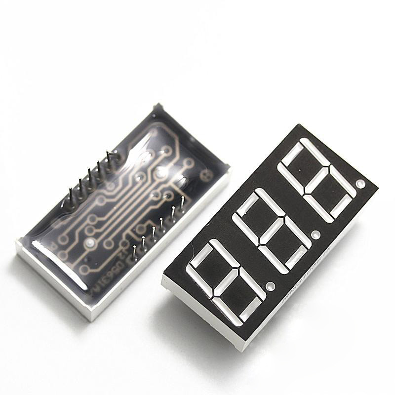 Đèn LED 7 Đoạn Màu Đỏ 0.36inch Dương Chung -  3 Số 3361BS