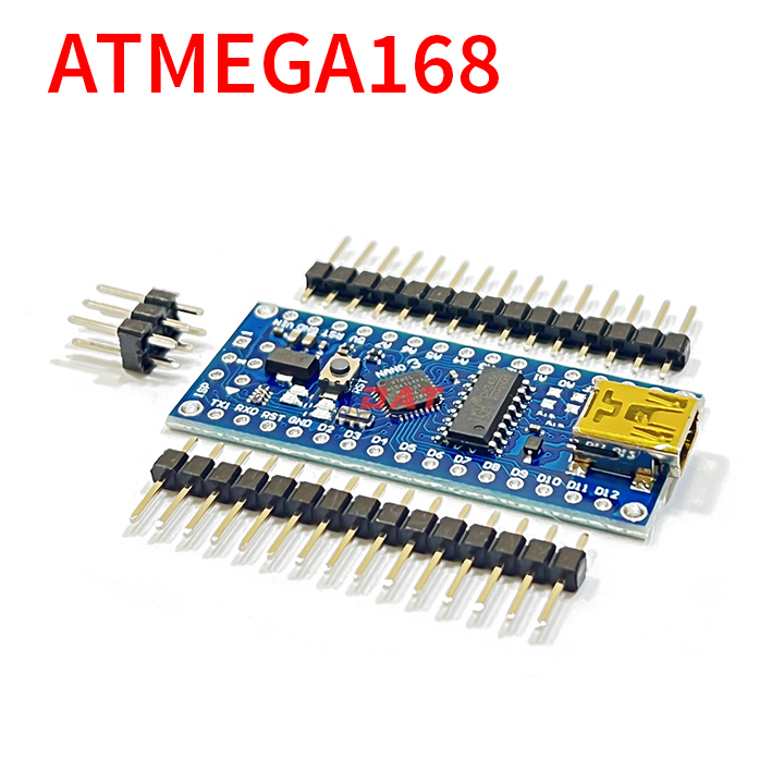 Mạch Arduino Nano V3.0 ATmega168 USB 16M CH340G