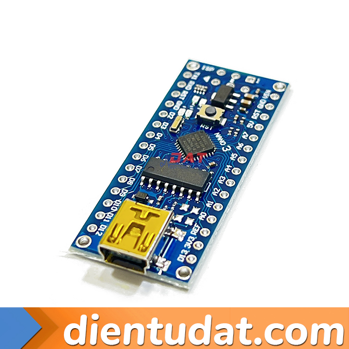 Mạch Arduino Nano V3.0 ATmega168 USB 16M CH340G