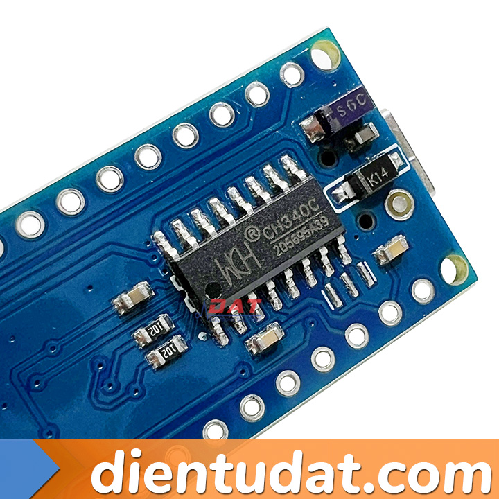 Arduino Module Mạch In Mạch Arduino Nano V3.0 ATMEGA168P Mini USB | Điện Tử DAT