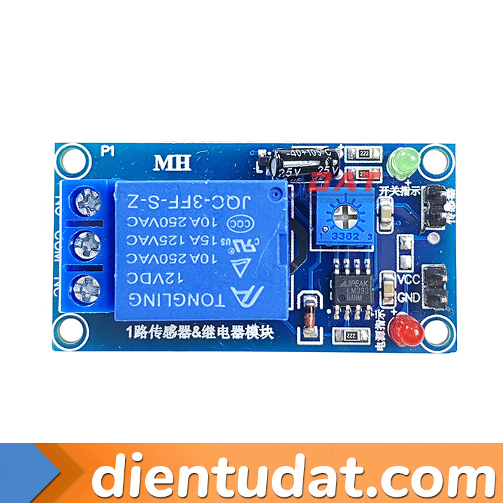 Mạch Cảm Biến Độ Ẩm Đất Đóng Ngắt Relay 5V 12V