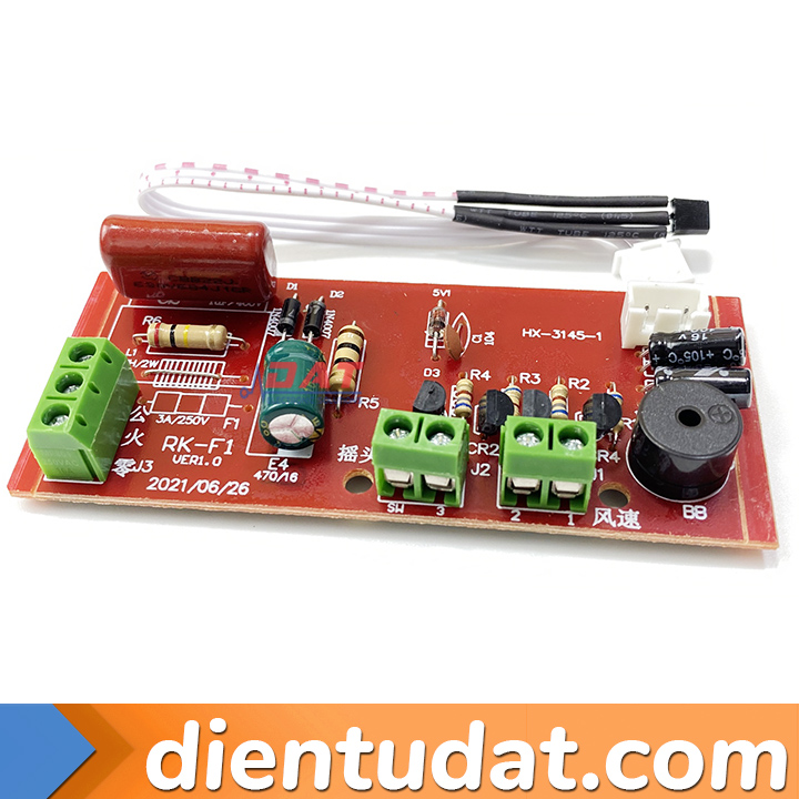 Mạch Điều Khiển Quạt Từ Xa Remote Hồng Ngoại