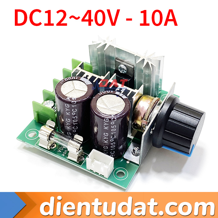 Mạch điều khiển tốc độ động cơ DC PWM 12-40V 10A