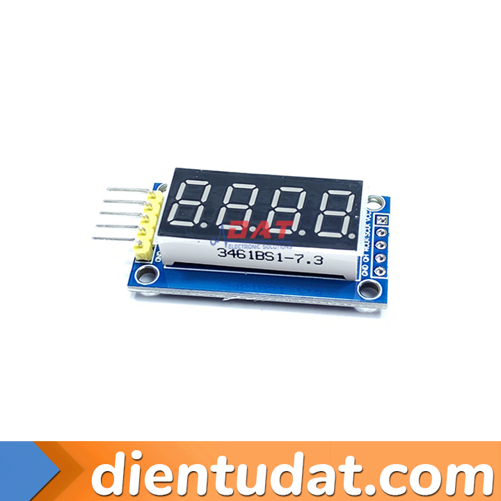 Mạch Hiển Thị 4 Led 7 Đoạn 74HC595  Điện Tử DAT