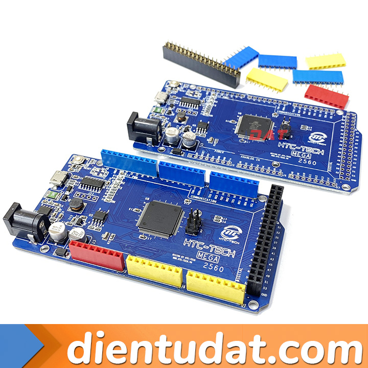 Arduino Htc Mạch HTC Mega 2560 - Tương Thích Arduino Mega2560 - Header Trên Mạch ...