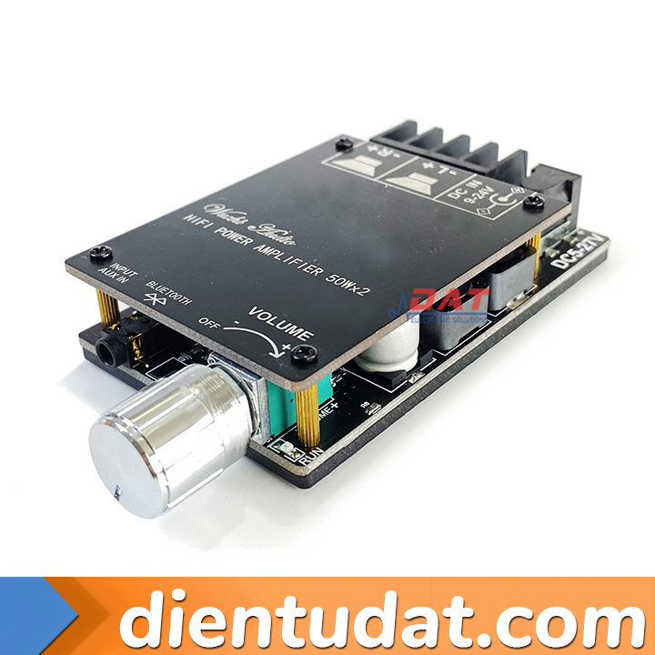 Mạch Khuếch Đại Âm Thanh Bluetooth TPA3116D2 2*50W ZK-502C