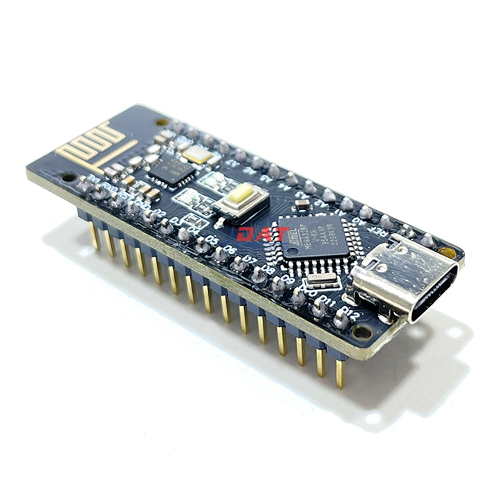 Mạch RF-Nano ATMEGA328P NRF24L01 Cổng Giao Tiếp CH340 Type C