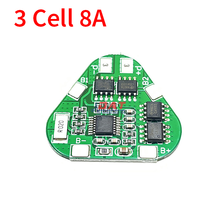 Mạch Sạc Bảo Vệ 3 Cell Pin 18650 8A HX-3S-03