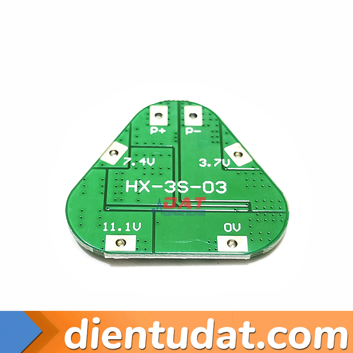 Mạch Sạc Bảo Vệ 3 Cell Pin 18650 8A HX-3S-03