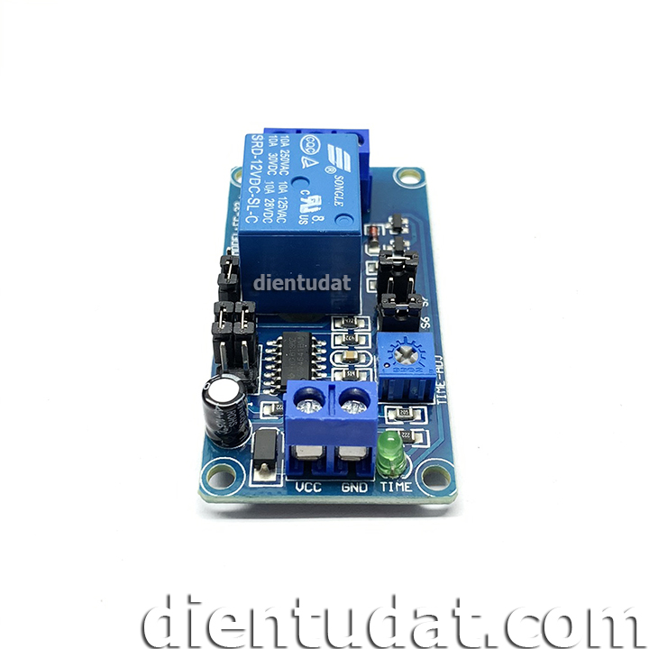 Mạch Tạo Trễ 2 Chế Độ Đóng Ngắt Relay 0.13 - 3700 Giây