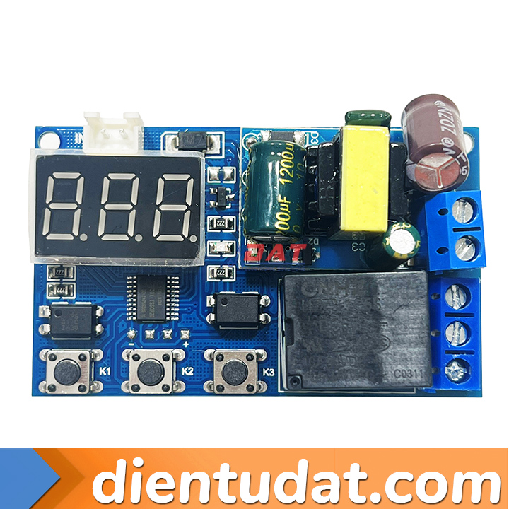 Mạch Tạo Trễ Theo Chu Kỳ Đóng Ngắt Relay 0 Giây - 999 Phút - 220V