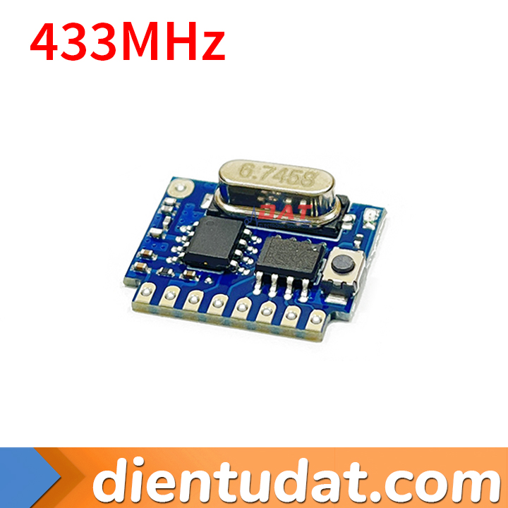 Mạch Thu RF 4 Kênh Học Lệnh 315MHz 433MHz DRX1K KD8