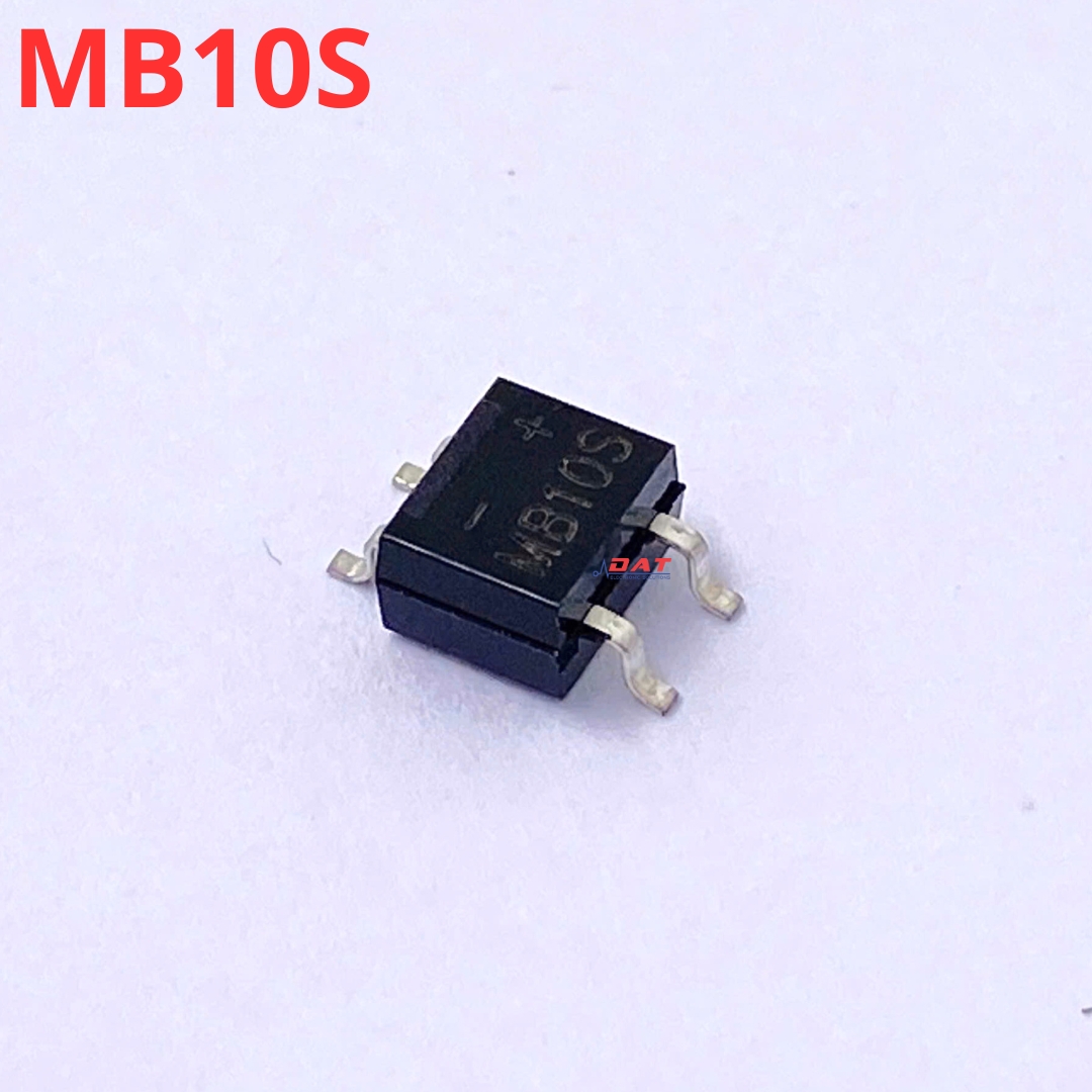 MB10S Diode cầu 0.5A 1000V SOP-4 | Điện Tử DAT