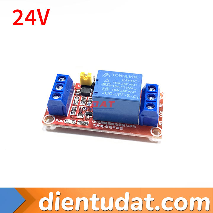 Module 1 Relay 24V Kích High/Low