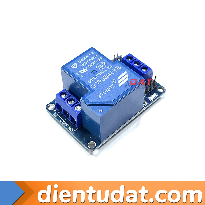 Module 1 Relay 30A - 24V Kích High/Low HTC