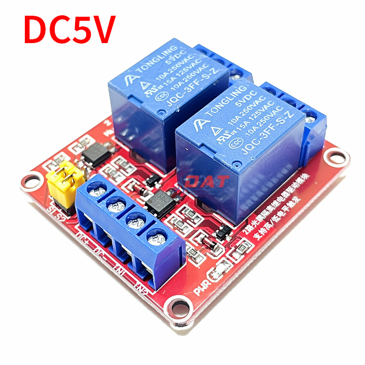 Module 2 Relay Kích High/Low 5VDC