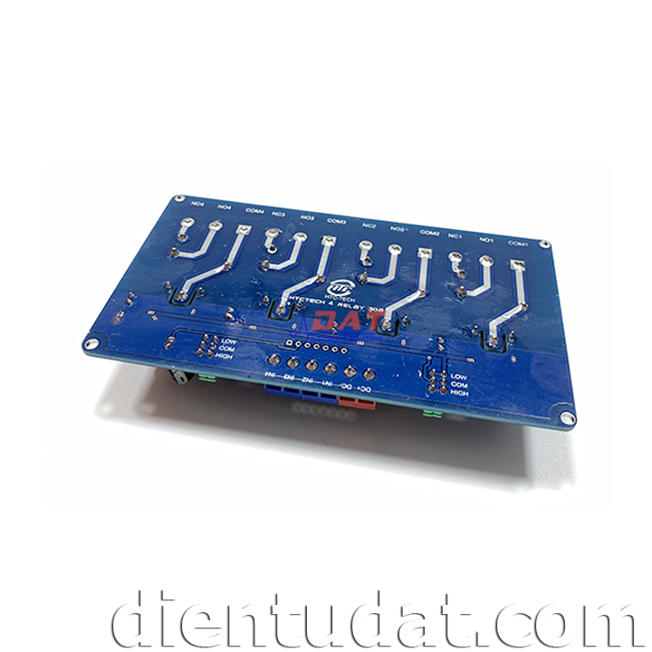 Module 4 Relay 30A - 24V Kích High/Low HTC