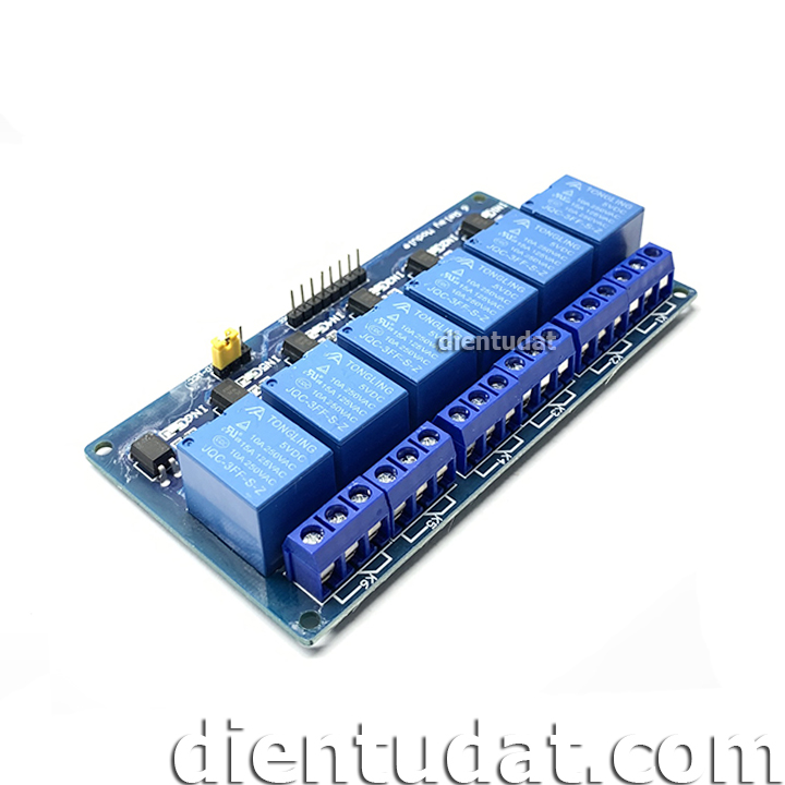 Module Cách Ly Module 6 Relay Kích Mức Thấp Có Opto Cách Ly | Điện Tử DAT